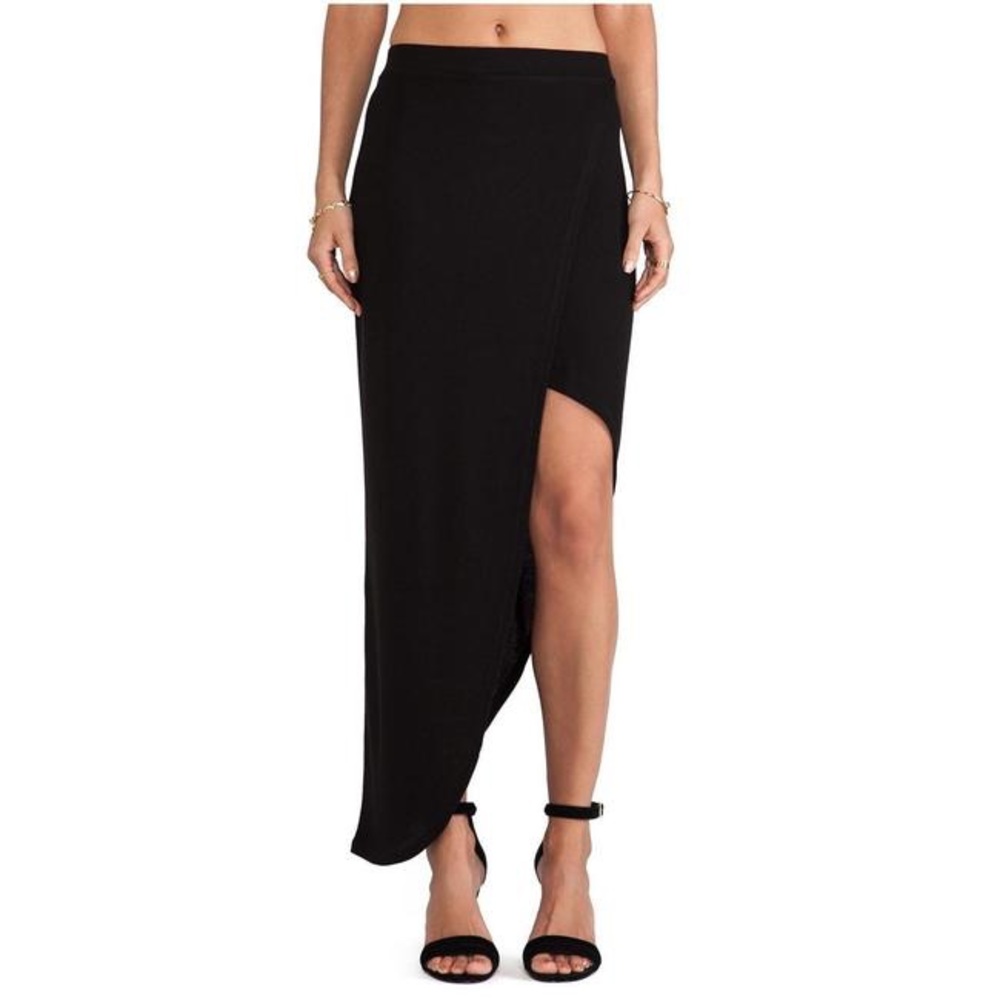 BCBG MaxAzria high-low asymmetrical skirt